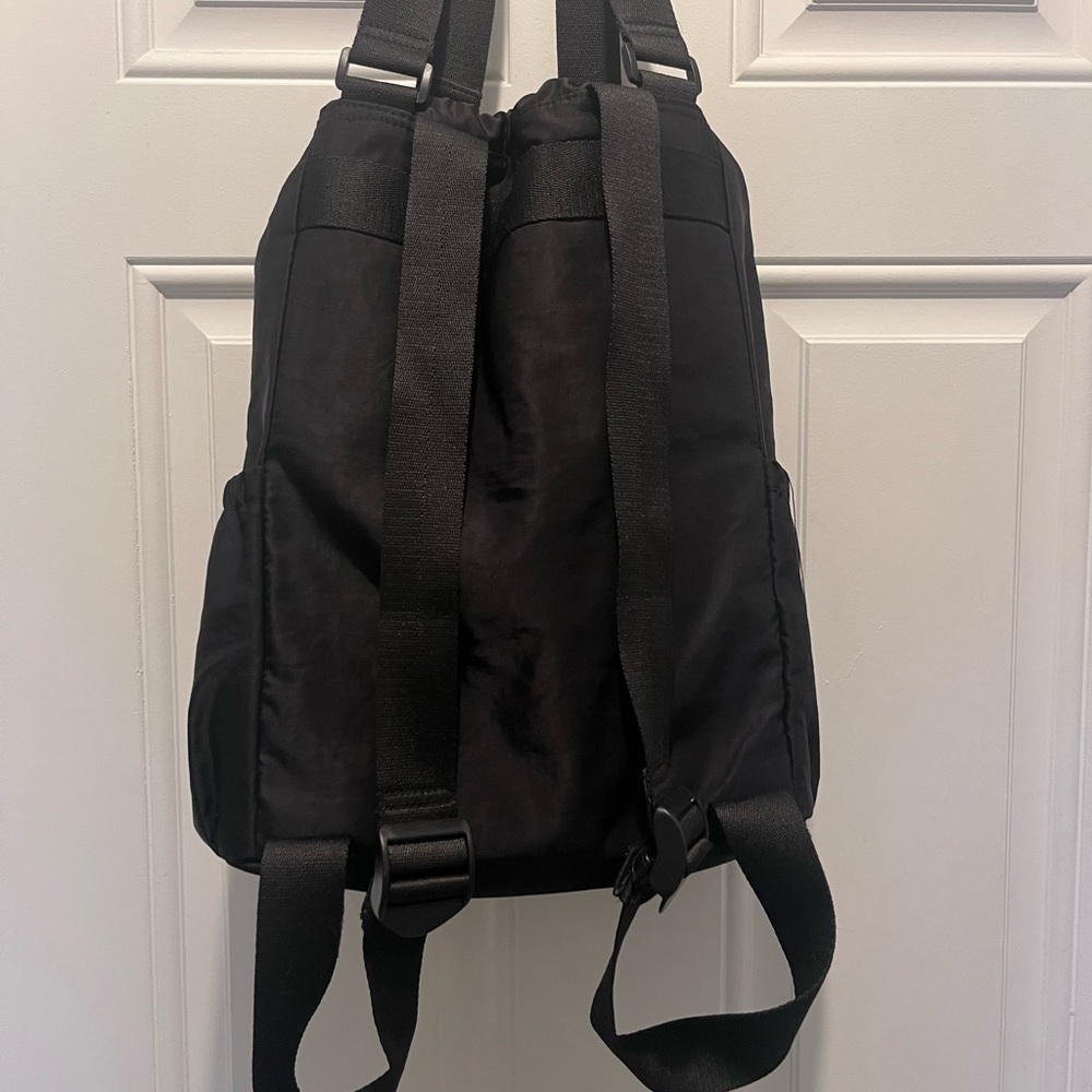 BEIS Sport Black Drawstring Backpack - Picture 4 of 5
